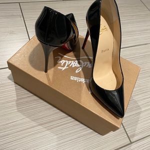 Red bottoms - Pigalle Follies 100 Patent Black